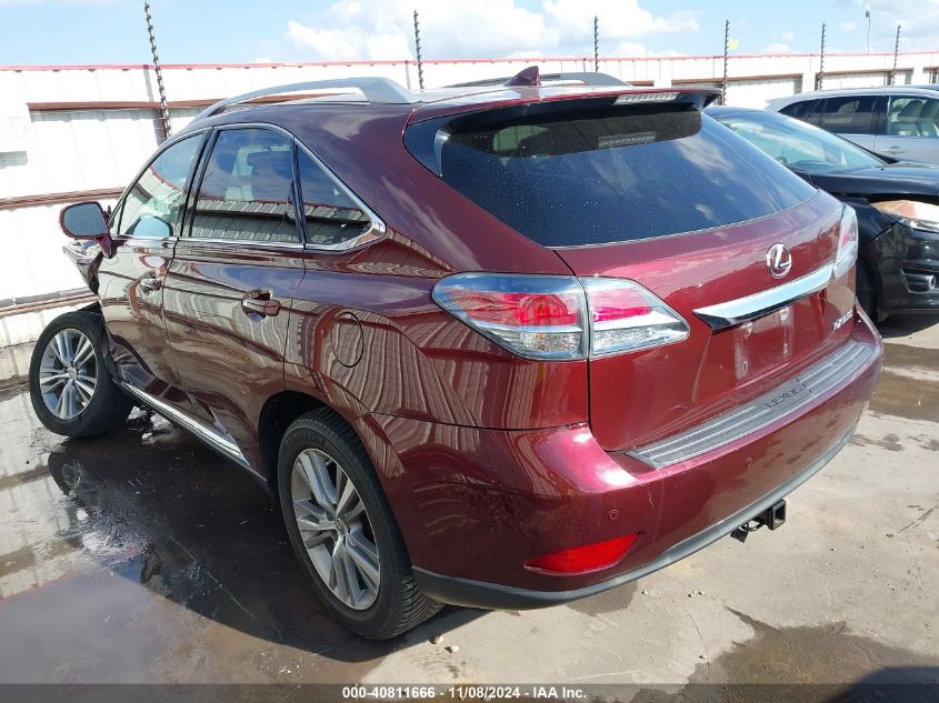 VIN 2T2ZK1BAXFC180031 2015 Lexus RX, 350 no.3