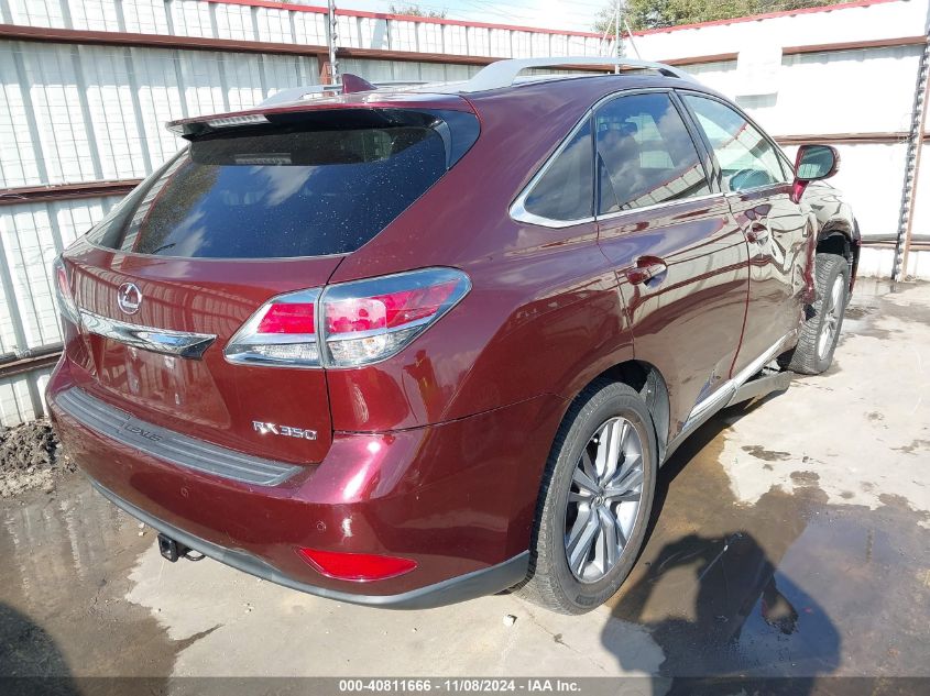 VIN 2T2ZK1BAXFC180031 2015 Lexus RX, 350 no.4