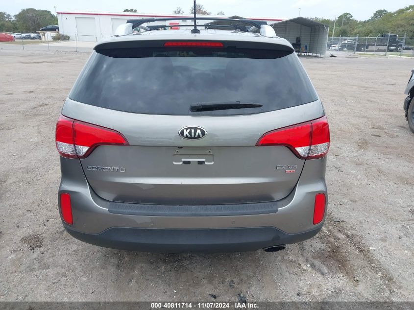 2014 Kia Sorento Ex V6 VIN: 5XYKU4A72EG544324 Lot: 40811714