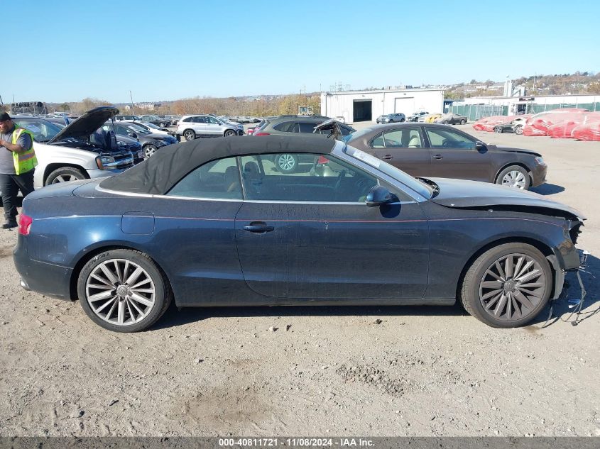 2011 Audi A5 2.0T Premium VIN: WAULFAFH3BN016808 Lot: 40811721