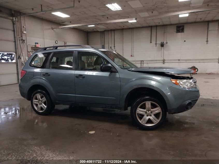 2010 Subaru Forester 2.5X VIN: JF2SH6BC1AG909998 Lot: 40811722