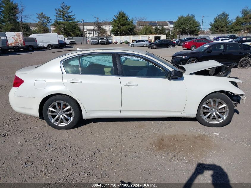 2008 Infiniti G35 VIN: JNKBV61E78M223257 Lot: 40811758