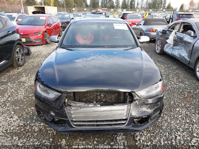 2014 Audi S4 3.0T Premium Plus VIN: WAUBGAFL1EA025256 Lot: 40811786