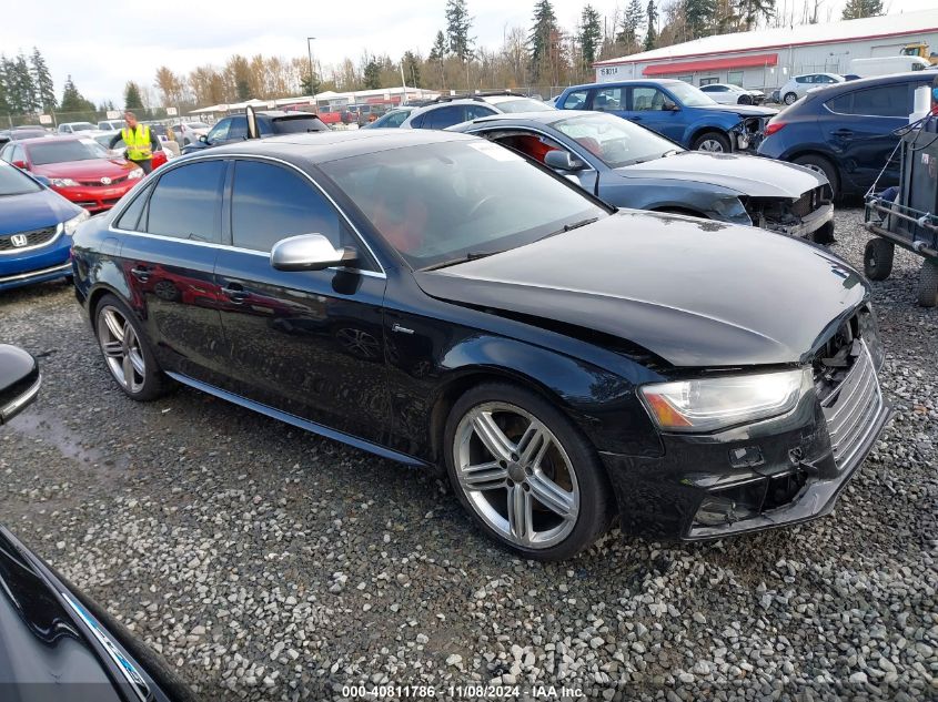 2014 Audi S4 3.0T Premium Plus VIN: WAUBGAFL1EA025256 Lot: 40811786