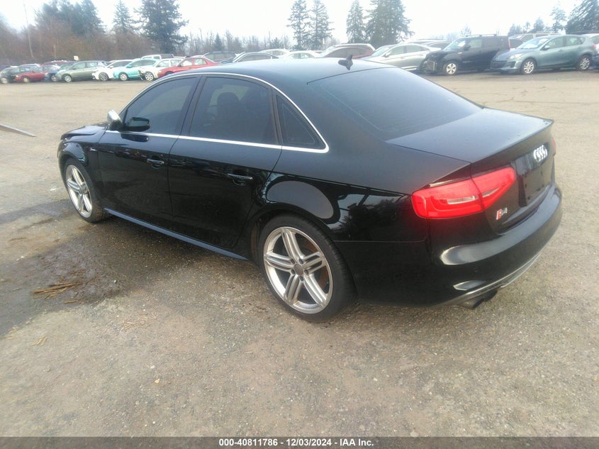 Vin: waubgafl1ea025256, lot: 41301352, audi s4 3.0t premium plus 20143