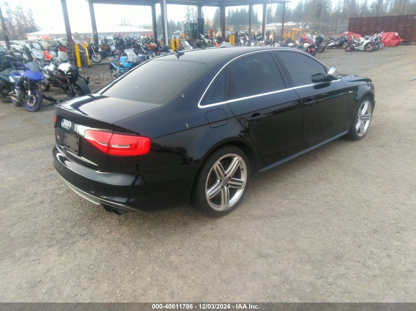 Vin: waubgafl1ea025256, lot: 41301352, audi s4 3.0t premium plus 20144