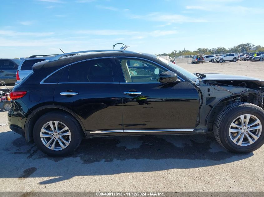 2012 Infiniti Fx35 VIN: JN8AS1MU3CM120393 Lot: 40811813