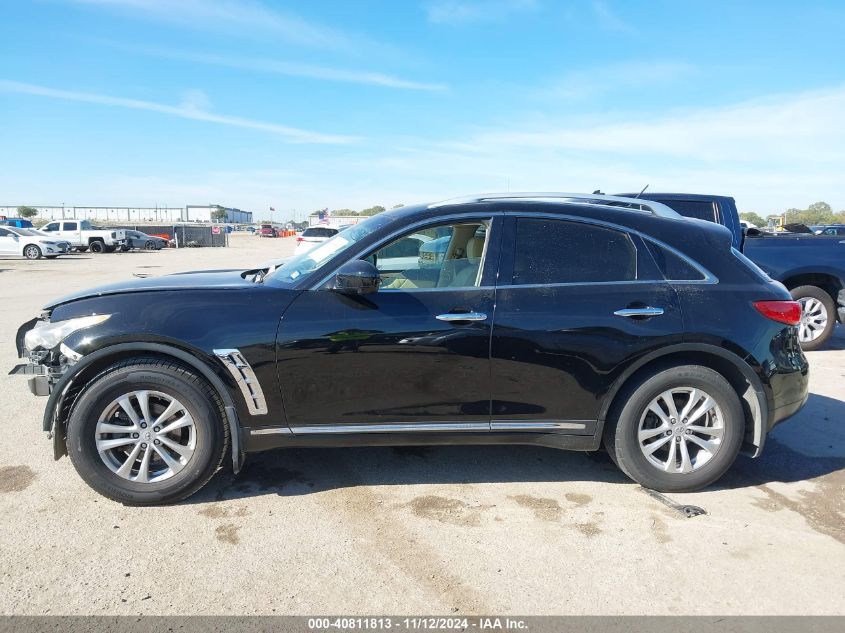 2012 Infiniti Fx35 VIN: JN8AS1MU3CM120393 Lot: 40811813