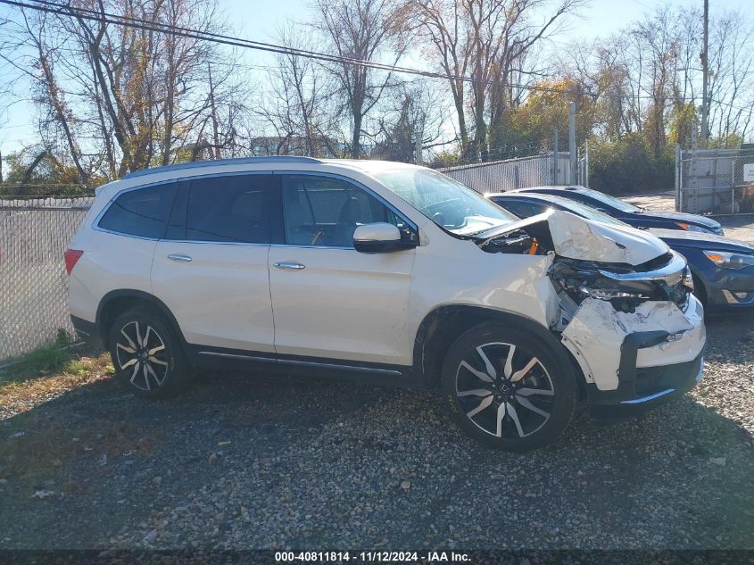 2019 Honda Pilot Touring VIN: 5FNYF6H62KB046446 Lot: 40811814