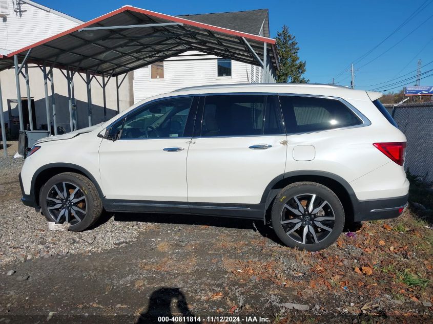 2019 Honda Pilot Touring VIN: 5FNYF6H62KB046446 Lot: 40811814