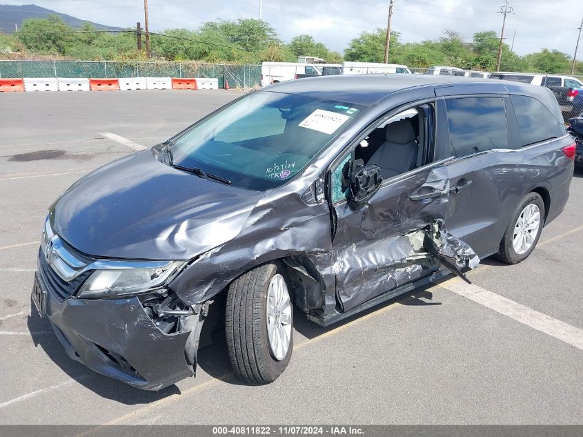 2019 Honda Odyssey Lx VIN: 5FNRL6H26KB120509 Lot: 40811822