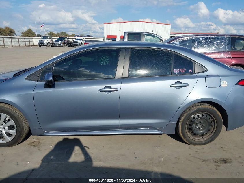 2022 Toyota Corolla Le VIN: 5YFEPMAE5NP381473 Lot: 40811826