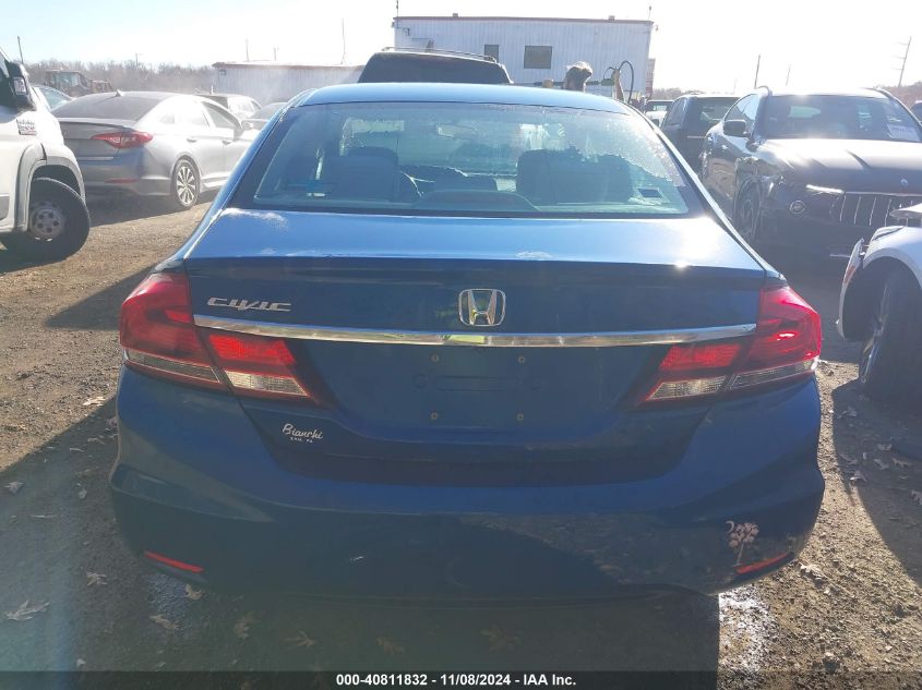 2015 Honda Civic Lx VIN: 19XFB2F5XFE256892 Lot: 40811832