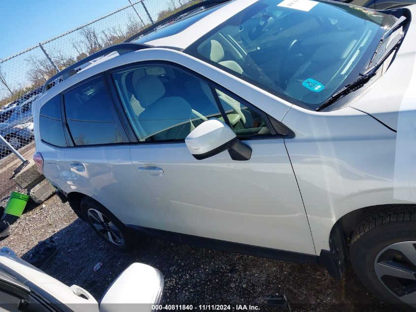 2018 Subaru Forester 2.5I Premium VIN: JF2SJAGC7JH494972 Lot: 40811840