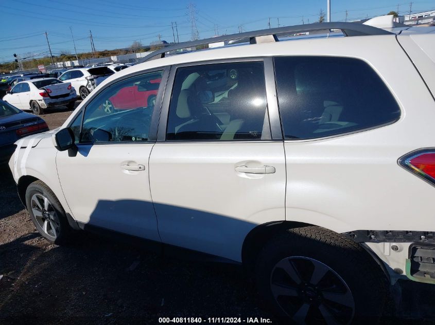 2018 Subaru Forester 2.5I Premium VIN: JF2SJAGC7JH494972 Lot: 40811840