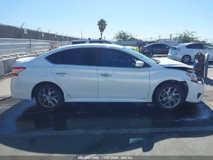 2014 Nissan Sentra Sr VIN: 3N1AB7AP4EY326791 Lot: 40811842