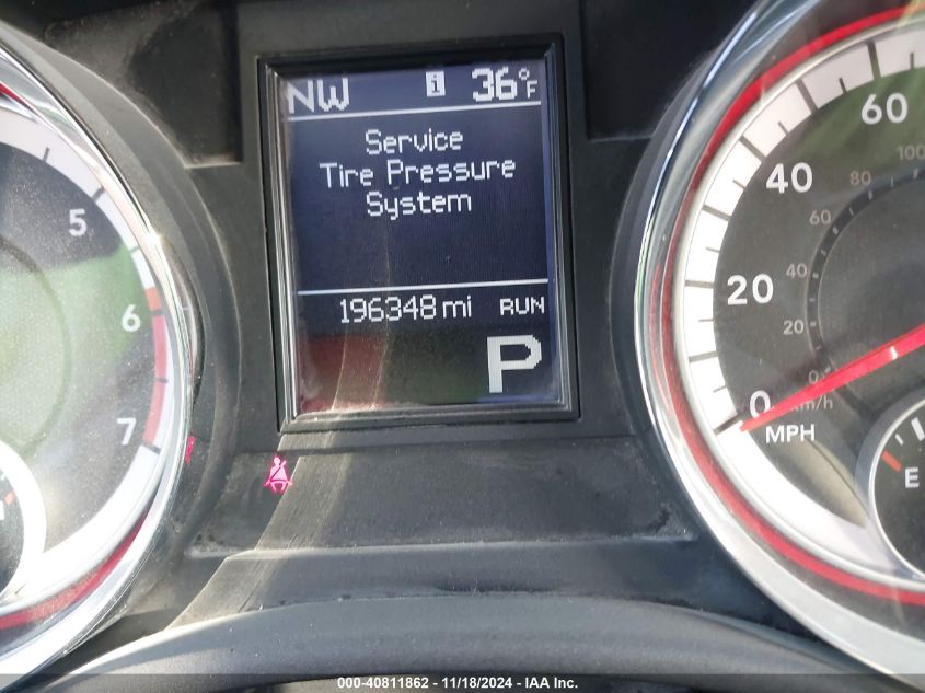 2011 DODGE DURANGO VIN: 1D4SE4GT5BC631011