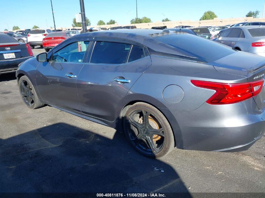 2016 Nissan Maxima 3.5 Platinum/3.5 S/3.5 Sl/3.5 Sr/3.5 Sv VIN: 1N4AA6AP0GC388328 Lot: 40811876