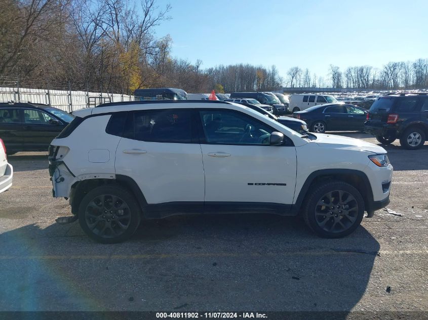 2021 Jeep Compass 80Th Anniversary 4X4 VIN: 3C4NJDEB7MT517180 Lot: 40811902