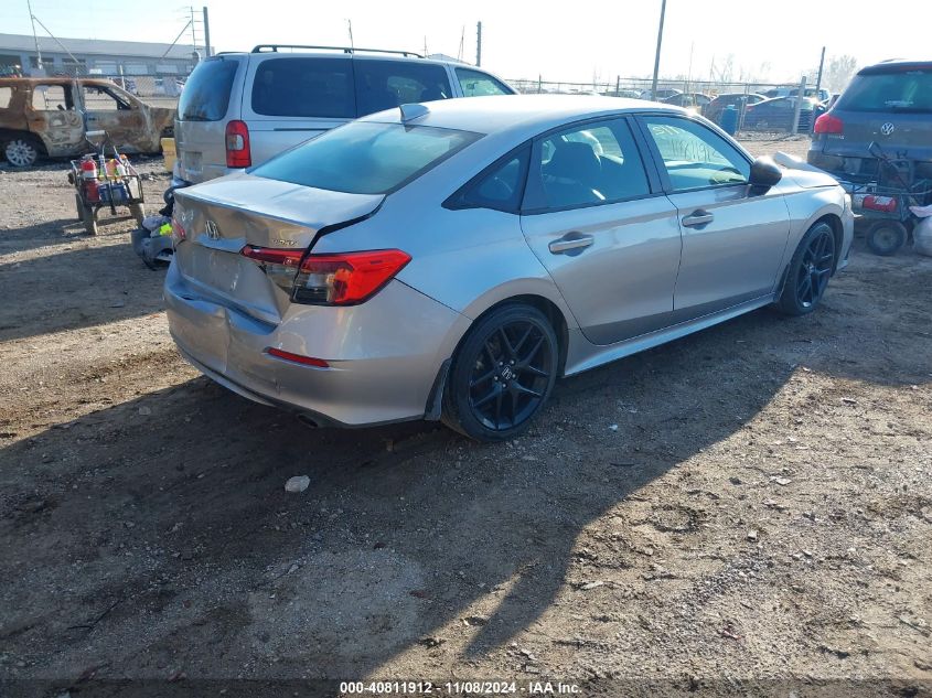 VIN 2HGFE2F58NH521224 2022 Honda Civic, Sport no.4