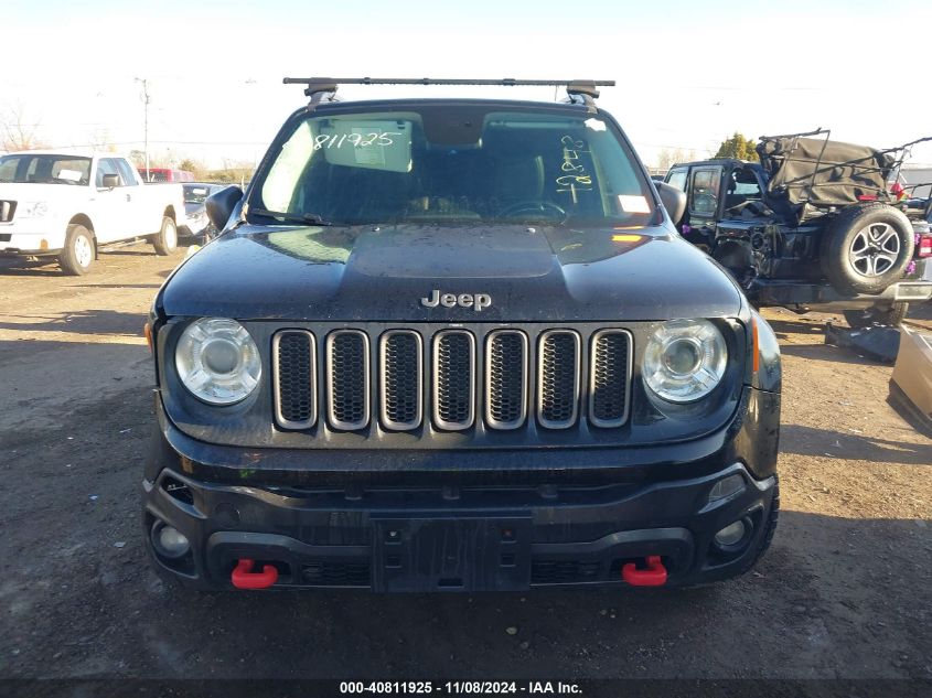 2017 Jeep Renegade Trailhawk 4X4 VIN: ZACCJBCBXHPG12845 Lot: 40811925