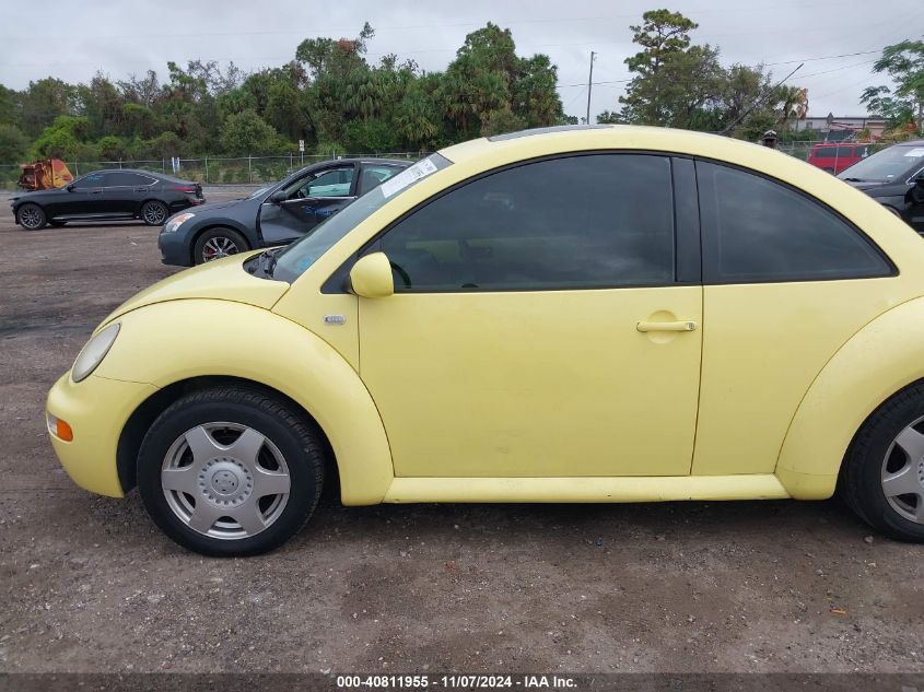 2001 Volkswagen New Beetle Gls VIN: 3VWCB21C91M445571 Lot: 40811955