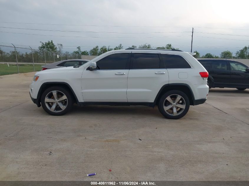 2014 Jeep Grand Cherokee Limited VIN: 1C4RJEBT3EC147413 Lot: 40811962