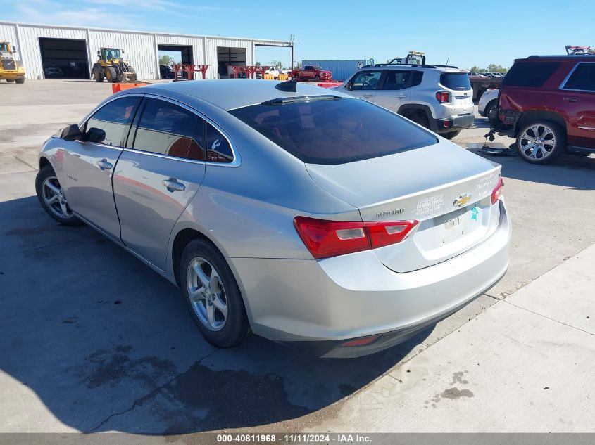 2016 Chevrolet Malibu Ls VIN: 1G1ZB5ST6GF263163 Lot: 40811968