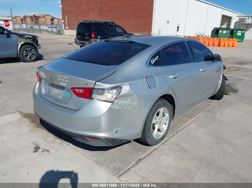 2016 Chevrolet Malibu Ls VIN: 1G1ZB5ST6GF263163 Lot: 40811968