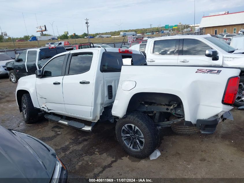 2022 Chevrolet Colorado 4Wd Short Box Z71 VIN: 1GCGTDEN8N1267535 Lot: 40811969