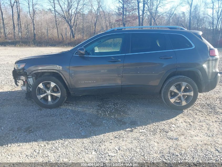 2019 Jeep Cherokee Limited 4X4 VIN: 1C4PJMDX0KD460068 Lot: 40812012