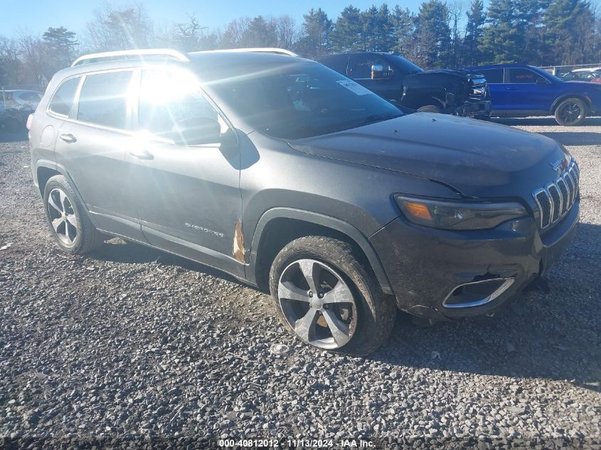 2019 Jeep Cherokee Limited 4X4 VIN: 1C4PJMDX0KD460068 Lot: 40812012