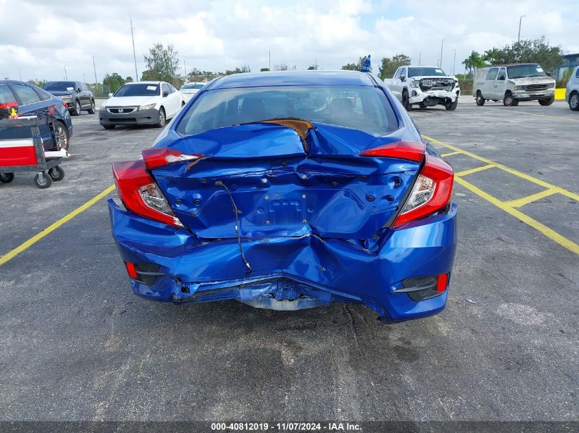 2018 Honda Civic Lx VIN: 19XFC2F58JE043137 Lot: 40812019