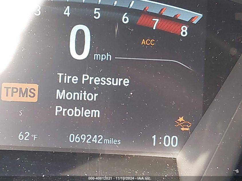 2017 HONDA CR-V TOURING - 2HKRW1H92HH510508