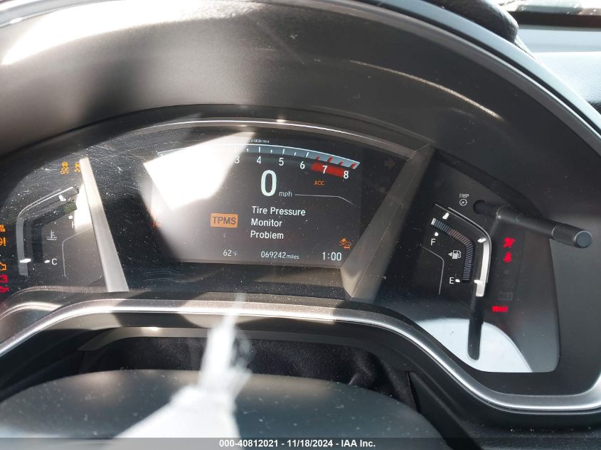 2017 HONDA CR-V TOURING - 2HKRW1H92HH510508