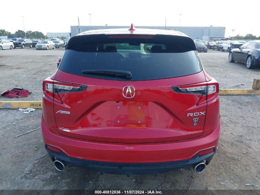 2021 Acura Rdx A-Spec Package VIN: 5J8TC1H63ML022101 Lot: 40812036