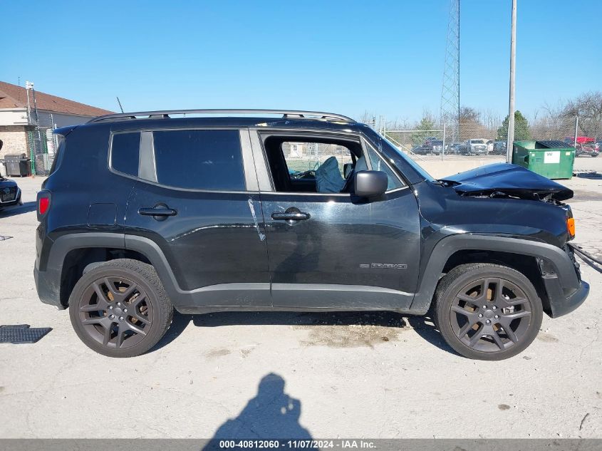 2021 Jeep Renegade 80Th Anniversary 4X4 VIN: ZACNJDBB3MPN12874 Lot: 40812060