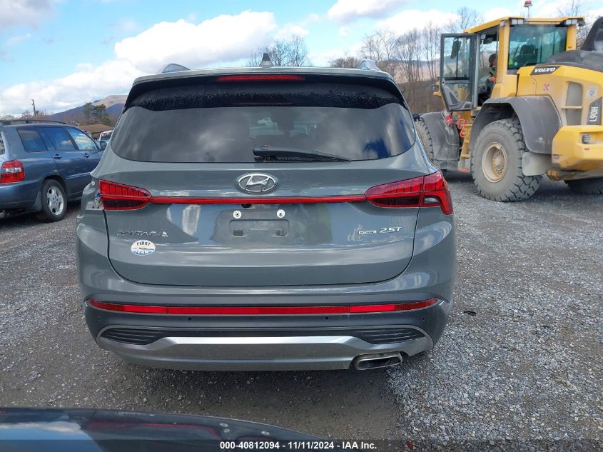 2021 Hyundai Santa Fe Limited VIN: 5NMS4DAL1MH354919 Lot: 40812094