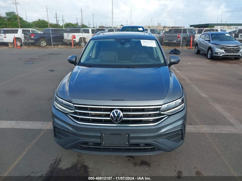 2022 Volkswagen Tiguan 2.0T Se VIN: 3VV3B7AX3NM116987 Lot: 40812107