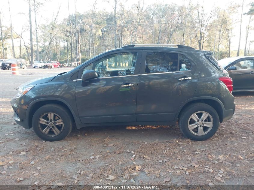 2018 Chevrolet Trax Lt VIN: 3GNCJPSBXJL173215 Lot: 40812127