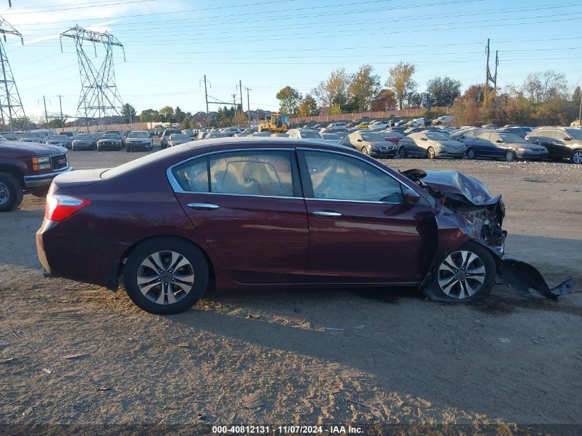 2014 Honda Accord Lx VIN: 1HGCR2F38EA202846 Lot: 40812131