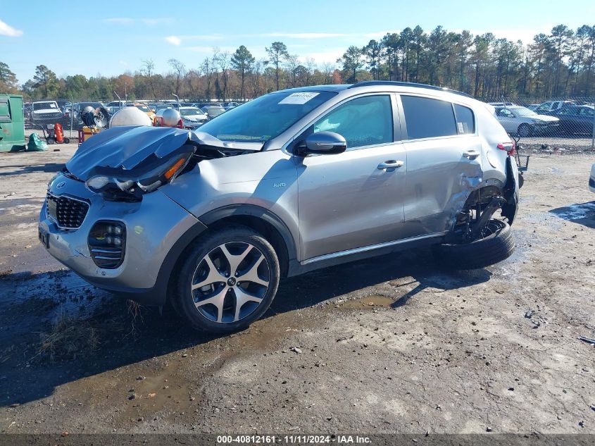 2019 Kia Sportage Sx Turbo VIN: KNDPRCA67K7625207 Lot: 40812161