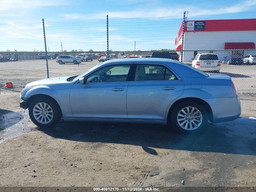 2012 Chrysler 300 VIN: 2C3CCAAGXCH169629 Lot: 40812170