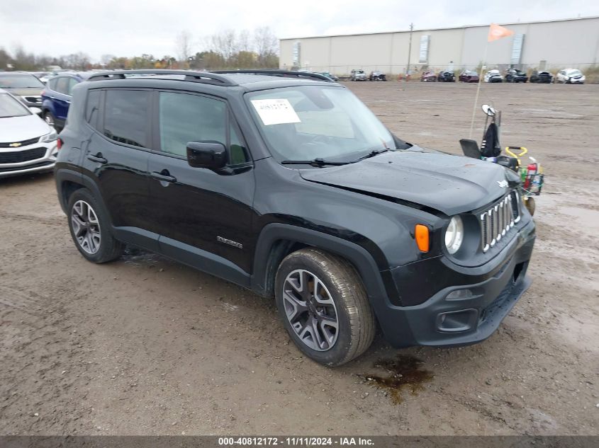 2015 Jeep Renegade Latitude VIN: ZACCJABT0FPC34942 Lot: 40812172