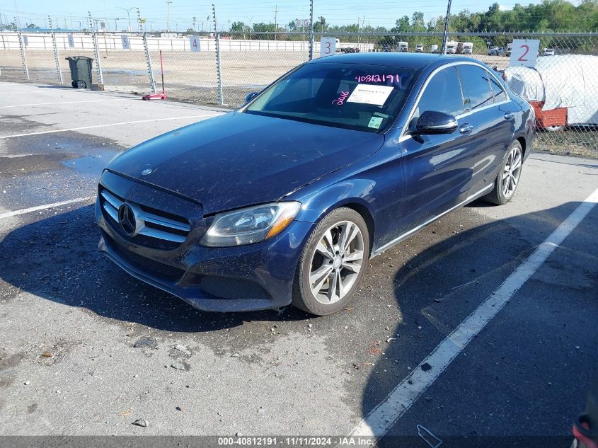 2016 Mercedes-Benz C Luxury/Sport VIN: 55SWF4JB4GU161297 Lot: 40812191