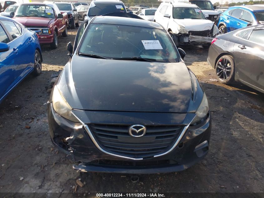 2014 Mazda Mazda3 I Touring VIN: JM1BM1V70E1161295 Lot: 40812234