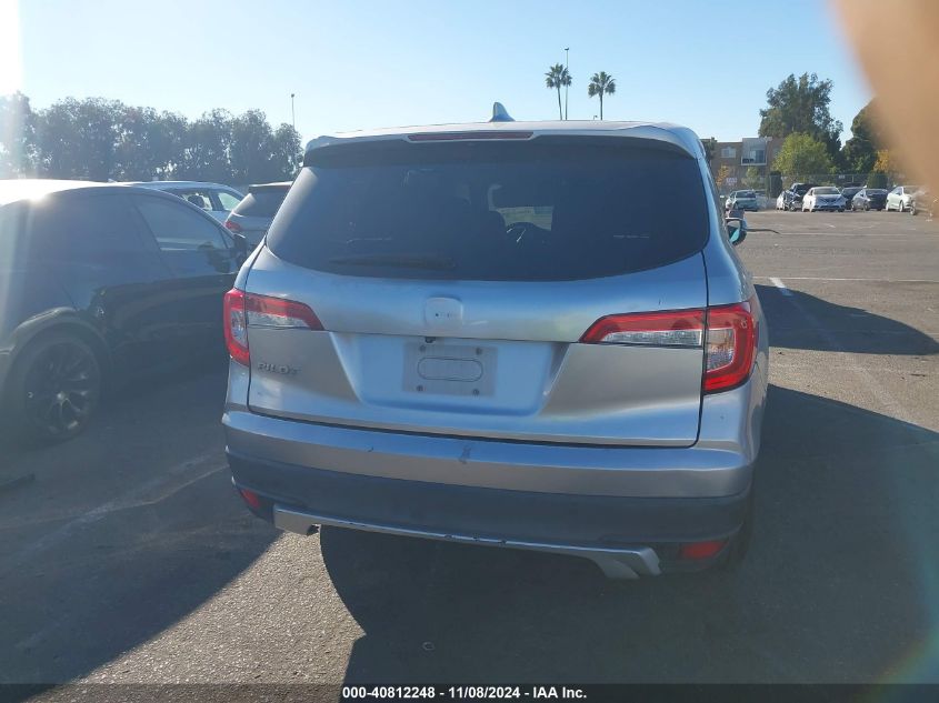 2019 Honda Pilot Ex-L VIN: 5FNYF5H5XKB031467 Lot: 40812248