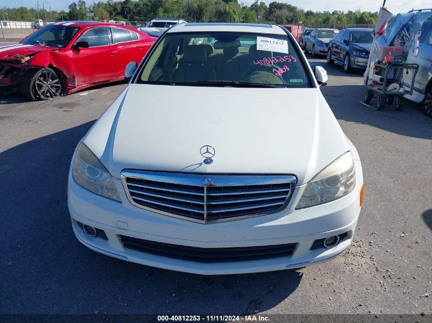 2008 Mercedes-Benz C 300 VIN: WDDGF54X48F132792 Lot: 40812253