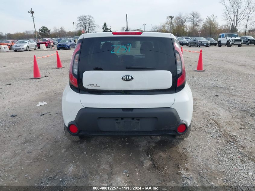 2014 Kia Soul VIN: KNDJN2A28E7087324 Lot: 40812257