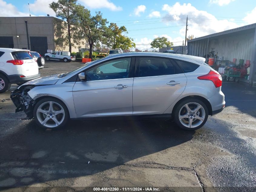 2012 Ford Focus Titanium VIN: 1FAHP3N2XCL366843 Lot: 40812260